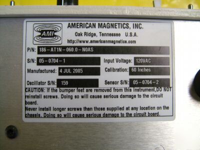 Ami american magnetic model 186 liquid level controller