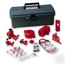 Brady gray lockout safety kit - equipped 65289 