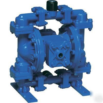 Double diaphragm pump - air operated - 15 gpm @ 100 psi