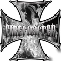 Firefighter decal reflective 6