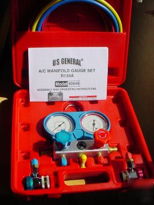 New u.s. general a/c manifold gauge set, R134A, buy me