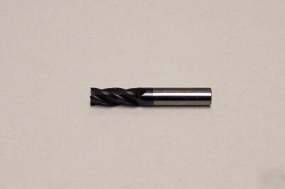 New - usa solid carbide tialn coated end mill 4FL 1/2