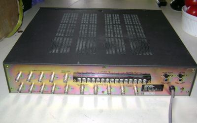 Panasonic wj-450 colour quad video splitter switcher