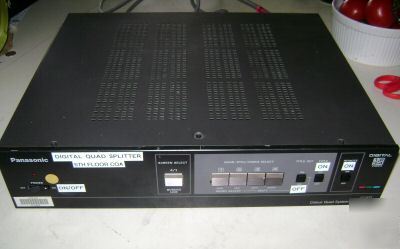 Panasonic wj-450 colour quad video splitter switcher