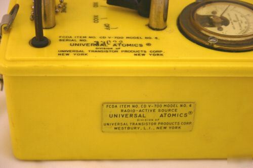 V-700 radiological monitor/geiger