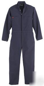 Workrite benchmark coveralls navy xsmall - s 