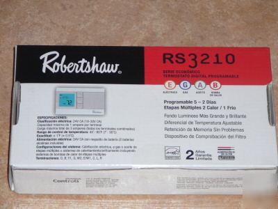 Robershaw RS3210 digital programmable thermostat