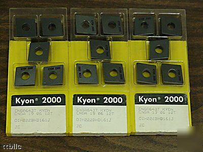 10PC kennametal cnga-643T grade kyon 2000 ceramic ins