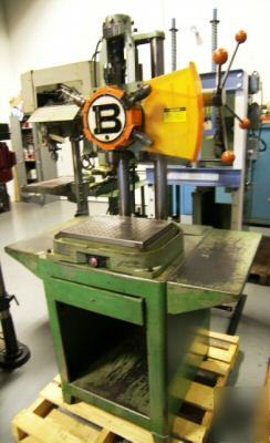 #1D burgmaster six spindle turret drill '79