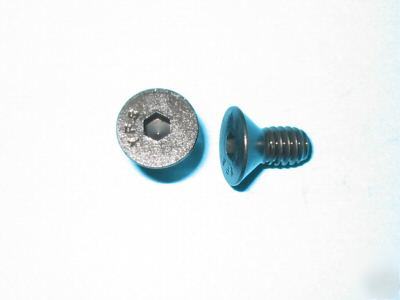 2,500 flat head socket cap screws - size: 1/4-20 x 1/2