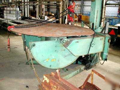 30000LB welding positioner, ransome 300-p 