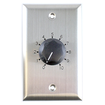 Atlas AT10A pa controller attenuator stainless steel