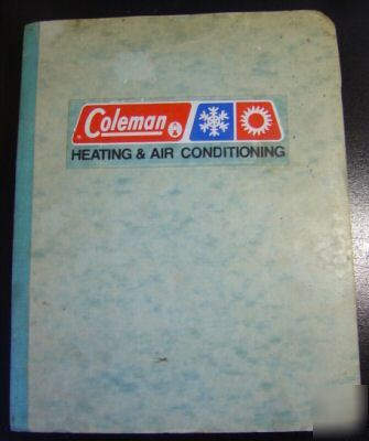 Coleman rv air conditioner / heating manual