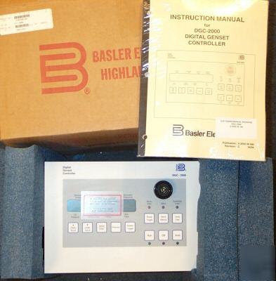 New in box basler digital genset controller dgc-2000 