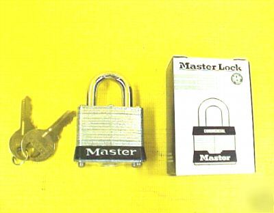 New lot of (6) master lock #3 padlock 3BLK