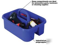 Wise 6 ea tool caddy cleaning supply tote supply bin bl