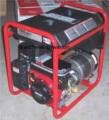 13HP 7500 watt briggs es generator-idle control