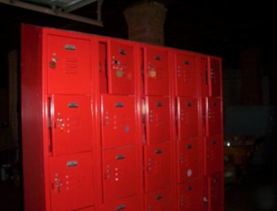 (30) penco locker - coin op luggage/storage lockers