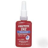 5 bottles of blue loctite 242, medium strength