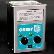 Crest ultrasonic cleaner 175 175HT heated-timer-1/2 gal