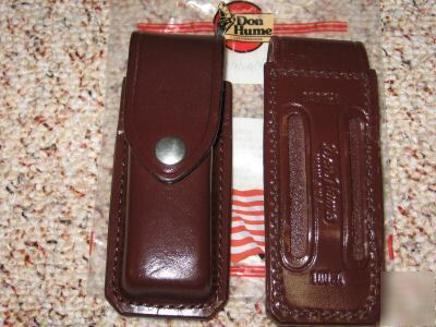 Don hume police single mag pouch ammo magazine cordovan