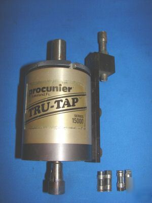 Procunier tru tap cnc tapping head series 1500 4 collet