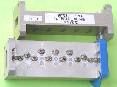 Waveguide wr-62 filter 14.613 ghz - WR62 *unused* QTY10
