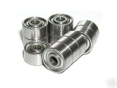 10 bearing 5 x 8 x 2.5 ball bearings chrome steel 5X8