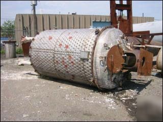 2000 gal alloy fab reactor, 15/75#, carpenter 20-20006