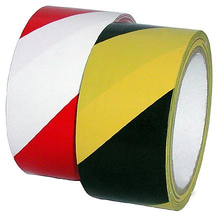 3 inch x 36YD yellow/blacktape - 16 rolls