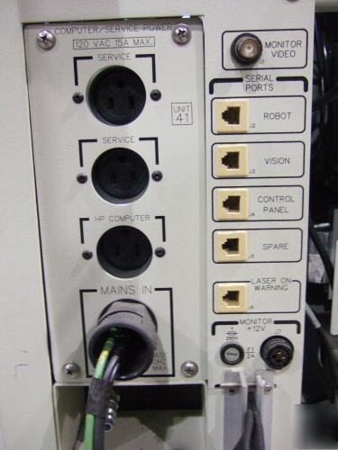 Esi laser power rack system