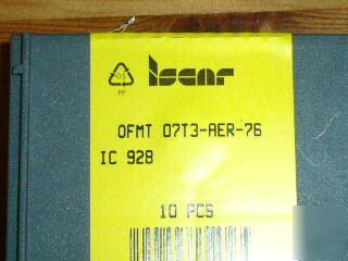 New 10 iscar inserts ofmt 07T3-aer-76 IC928