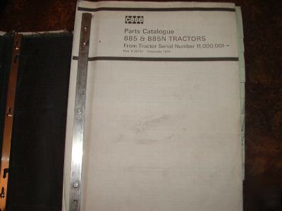 Parts catalogue, case, david brown tractors