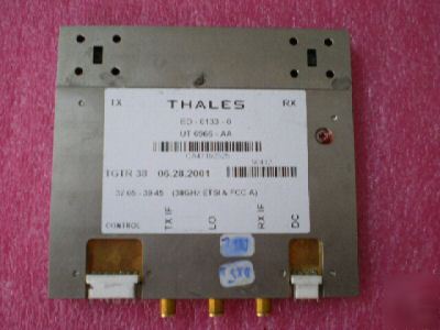 Thales 38GHZ receiver / transmitter - sma / WR42