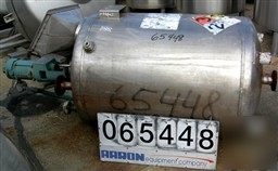 Used: industrial alloy fabricators tank, 200 gallon, 31