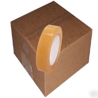 16 rolls clear vinyl tape cvt-636 (1