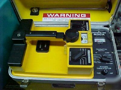3M dynatel 500A cable locator with all accessories 