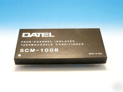 Datel scm-100B 4-channel isolated thermocouple module
