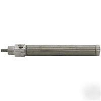 Double acting stainless steel air cylinder. .75X3.75