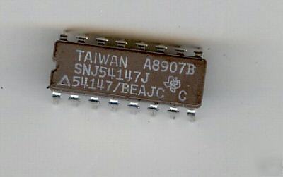 Integrated circuit ic SNJ54147J texas instrument