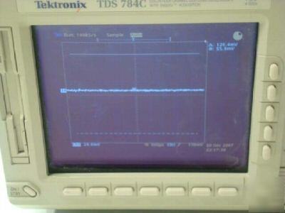 Tektronix TDS784C oscilloscope, 1 ghz with options