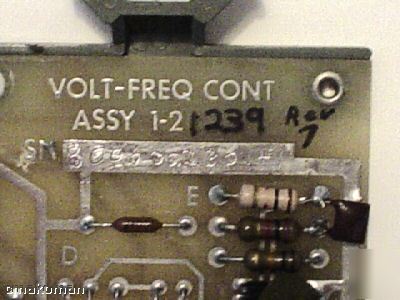 Kt cnc replacement board volt freq assy p/n 12390 REV7