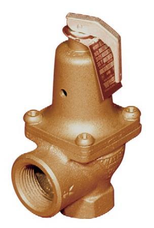 174A 3/4 125# asme relief watts valve/regulator