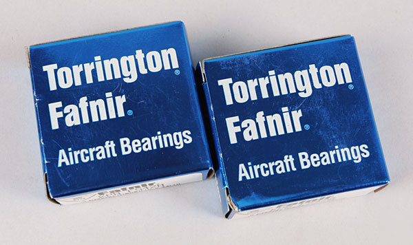 2 torrington fafnir aircraft bearings KP8 FS428 