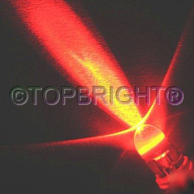 50 pc ultra bright red led 5MM 10000MCD best buy f/r