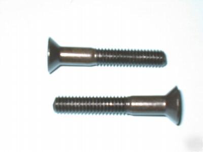 500 flat head socket cap screws - size: 1/4-20 x 1