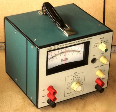 Fluke 845AB high impedance voltmeter / null detector