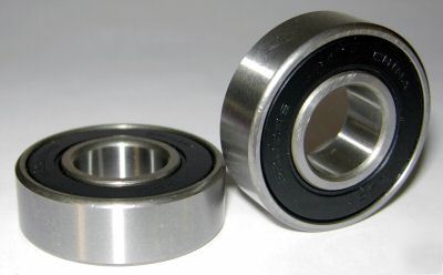 New (10) 6202RS ball bearings, 15X35X11 mm, lot