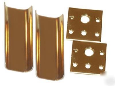 New 5MM x 100MM gold solid-state laser cavity reflector