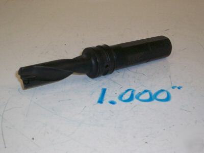Valenite carbide insert drill 1.000